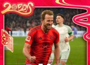 米兰,-拜仁慕尼黑在德甲联赛中获得胜利，领跑积分榜