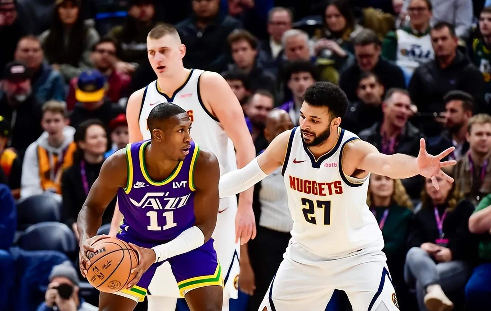 爵士战胜掘金，取得五连胜的简单介绍