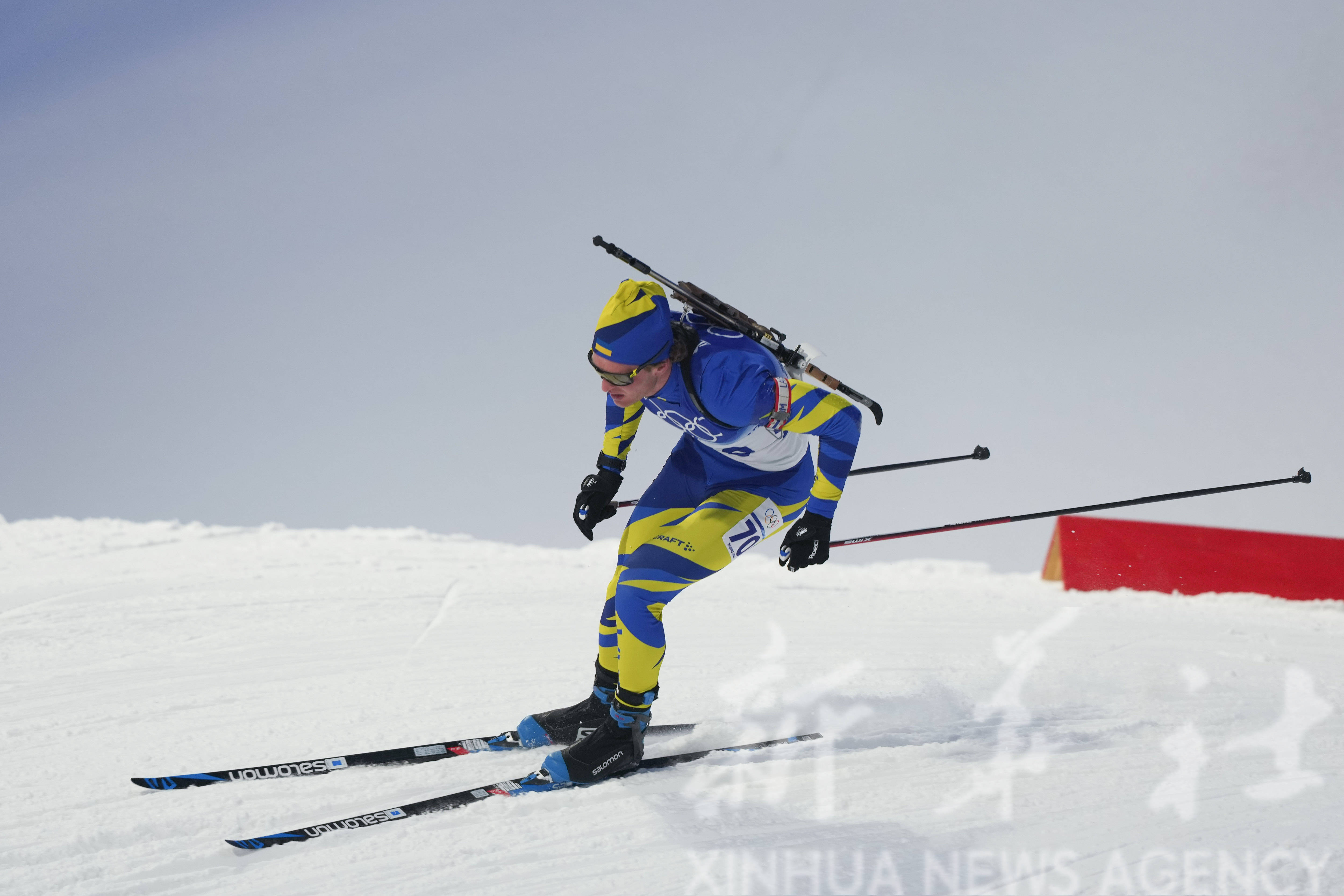 挪威选手勇夺滑雪比赛亚军